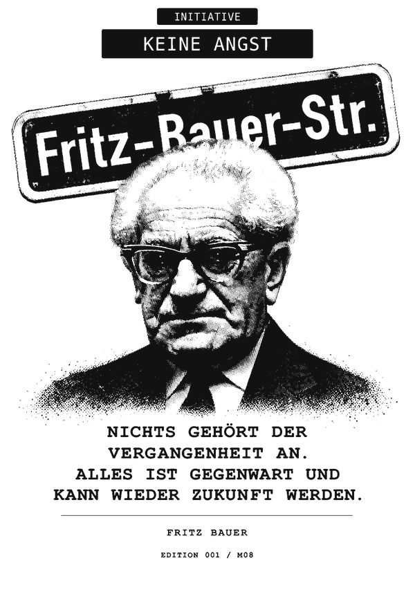 Fritz Bauer – Originalmotiv E001/M08