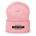 Sophie Scholl – Mütze mit Umschlag · Baby Pink · cuffed-beanie-baby-pink-front-6a9f801d9baaa.png
