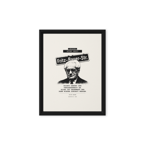 Fritz Bauer – Gerahmte Leinwand · Black · framed-canvas-(in)-black-12x16-front-6aa1ad316260b.png