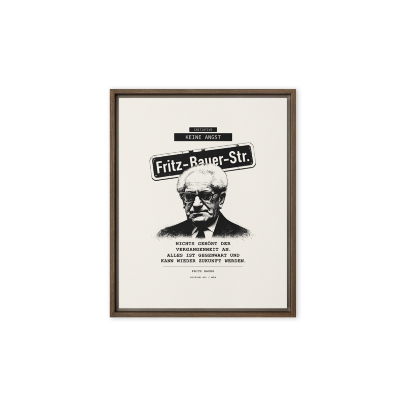 Fritz Bauer – Gerahmte Leinwand · Brown · framed-canvas-(in)-brown-8x10-front-6aa1ae9b17848.png