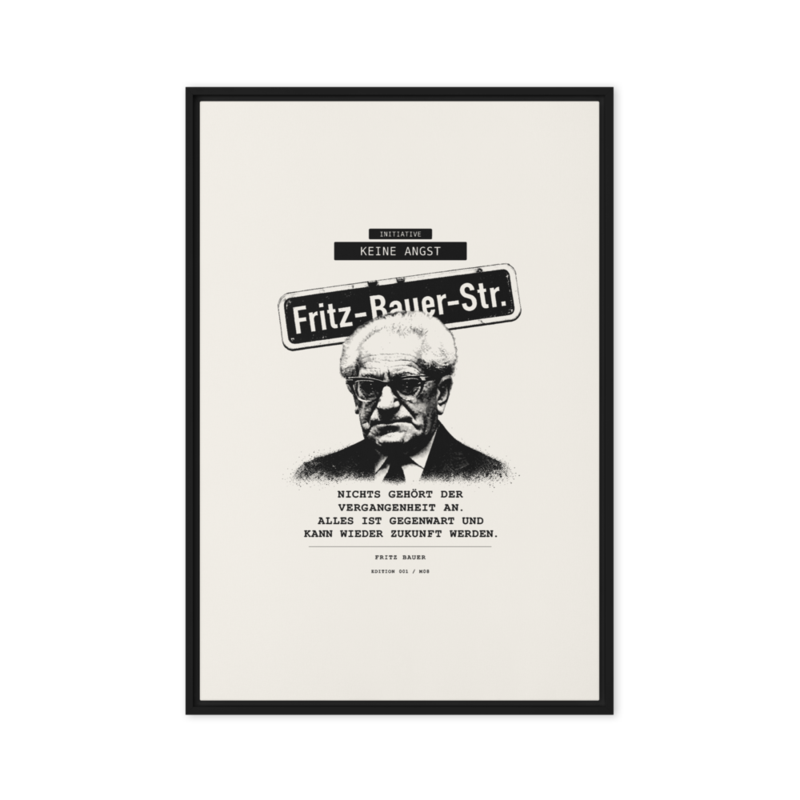 Fritz Bauer – Gerahmte Leinwand · Black · framed-canvas-(in)-black-24x36-front-6aa1ad6f55e5c.png