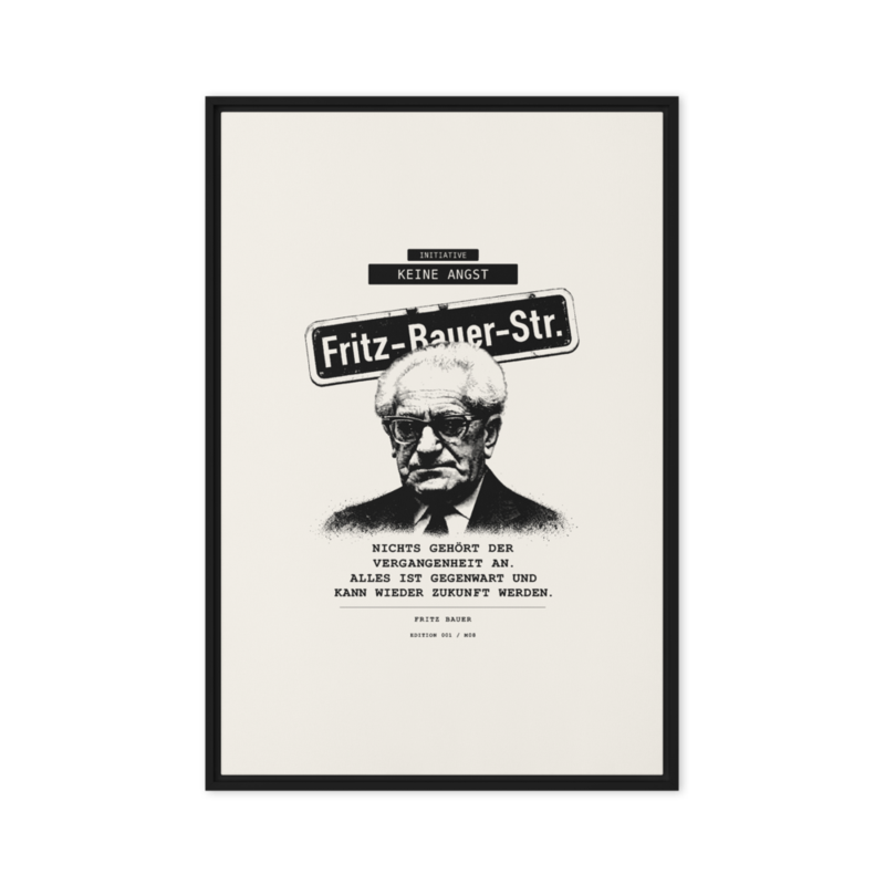 Fritz Bauer – Gerahmte Leinwand · Black · framed-canvas-(in)-black-20x30-front-6aa1ae08b644b.png