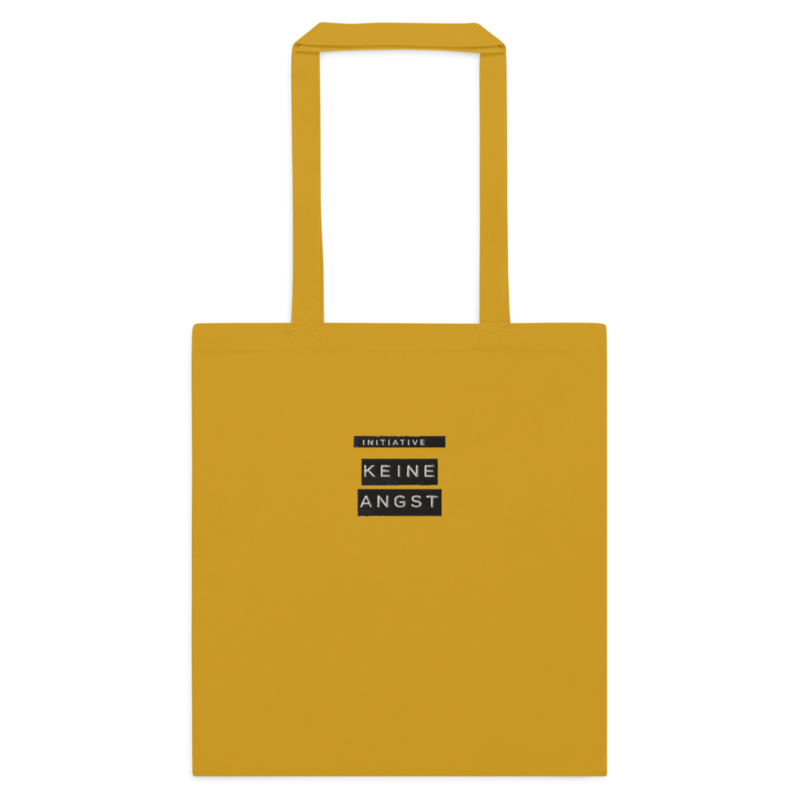 Sonderedition „Wir sind mehr“ – Baumwolltasche mit langen Henkeln · Mustard · cotton-color-tote-bag-mustard-front-6aa24d9b04854.png