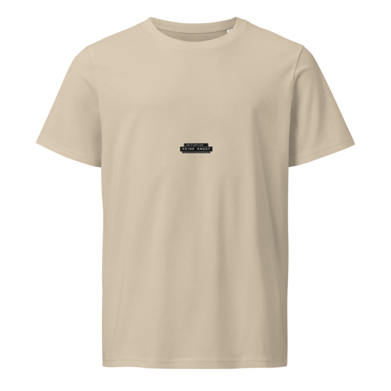 Sonderedition „Wir sind mehr“ – Mittelschweres Unisex Bio-T-Shirt · Desert Dust · unisex-organic-mid-light-crafter-t-shirt-desert-dust-front-6aa164ee75635.png