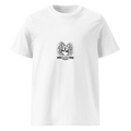 Kiss Against Fear – Deutsch – Unisex T-Shirt aus Bio-Baumwolle Creator 2.0 · White · unisex-organic-cotton-creator-2.0-t-shirt-white-front-6aa1a0587a152.png