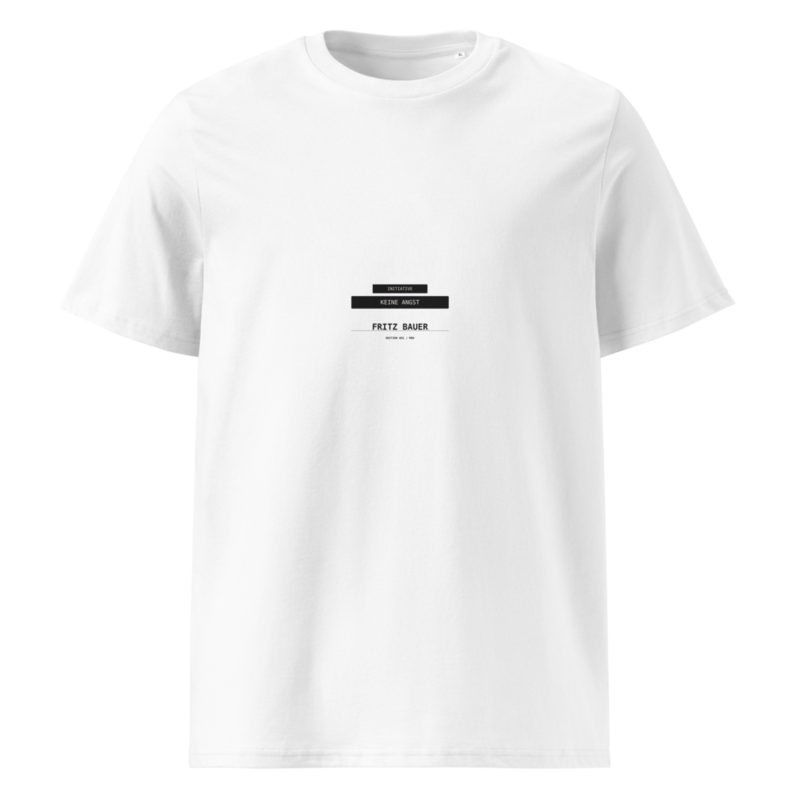 Fritz Bauer – Unisex T-Shirt aus Bio-Baumwolle Creator 2.0 · White · unisex-organic-cotton-creator-2.0-t-shirt-white-front-6aa14131a9dbb.png