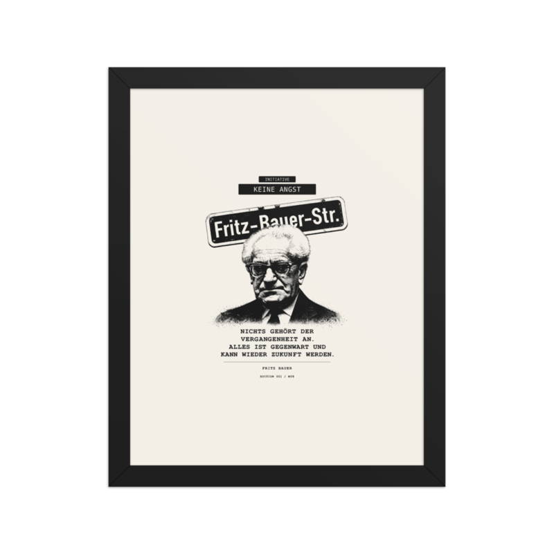 Fritz Bauer – Gerahmtes Poster auf verbessertem mattem Papier · Black · enhanced-matte-paper-framed-poster-(in)-black-11x14-front-6aa1ab1e4deff.png