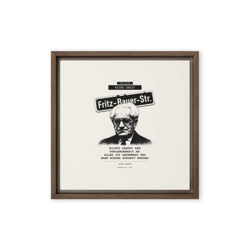 Fritz Bauer – Gerahmte Leinwand · Brown · framed-canvas-(in)-brown-12x12-front-6aa1ad6fc6cd1.png