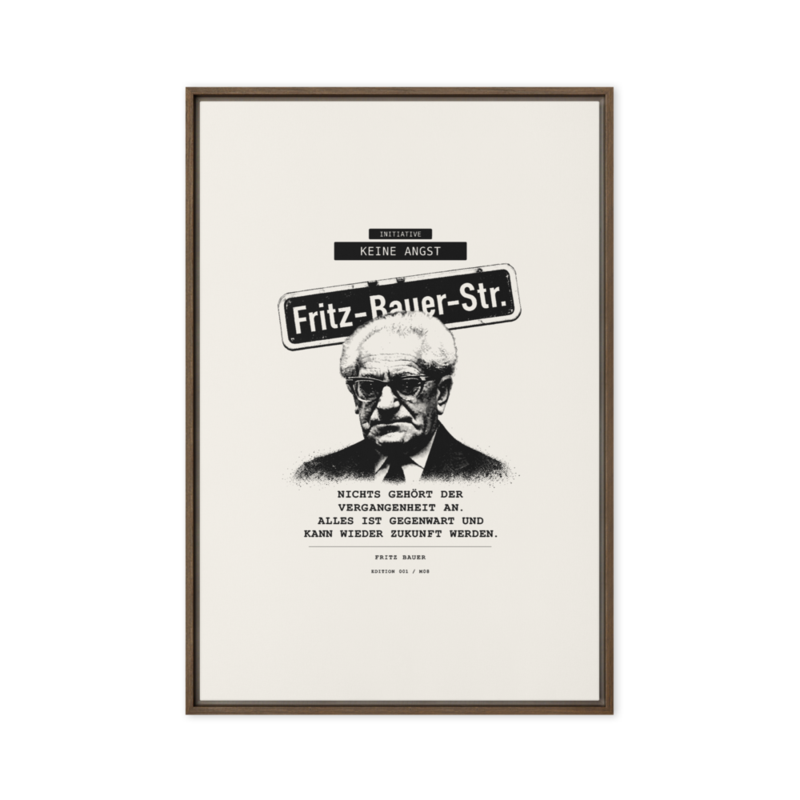 Fritz Bauer – Gerahmte Leinwand · Brown · framed-canvas-(in)-brown-24x36-front-6aa1ad7d10378.png