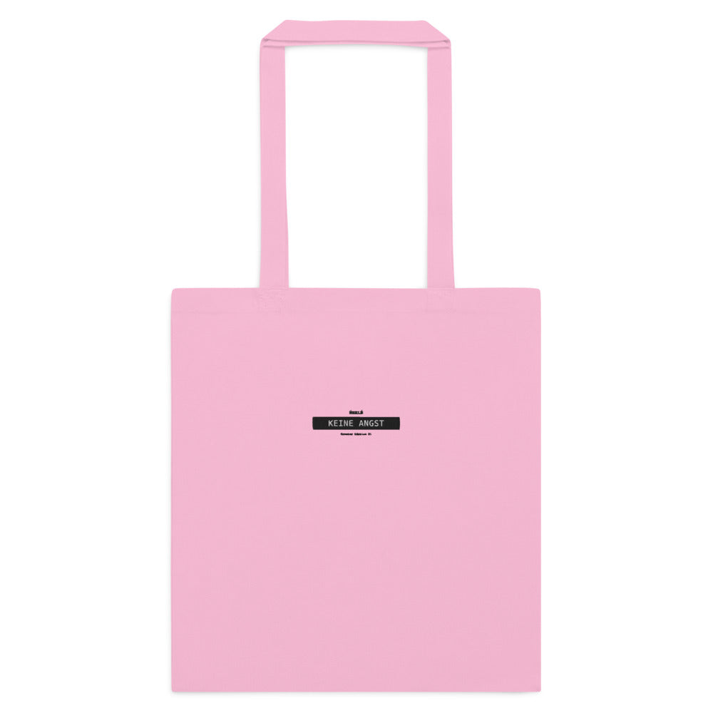 Neele – Baumwolltasche mit langen Henkeln · Classic Pink · Vorderansicht | Originalmotiv