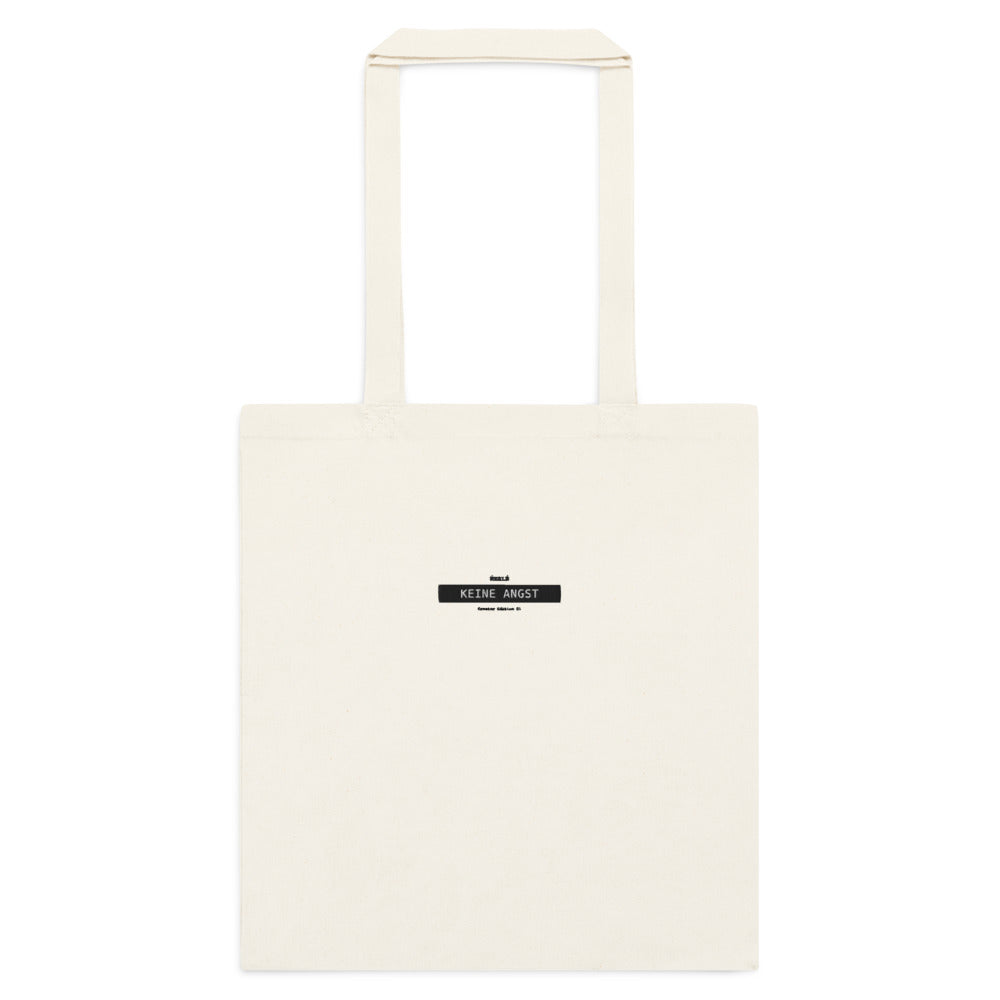 Neele – Baumwolltasche mit langen Henkeln · Natural · Vorderansicht | Originalmotiv
