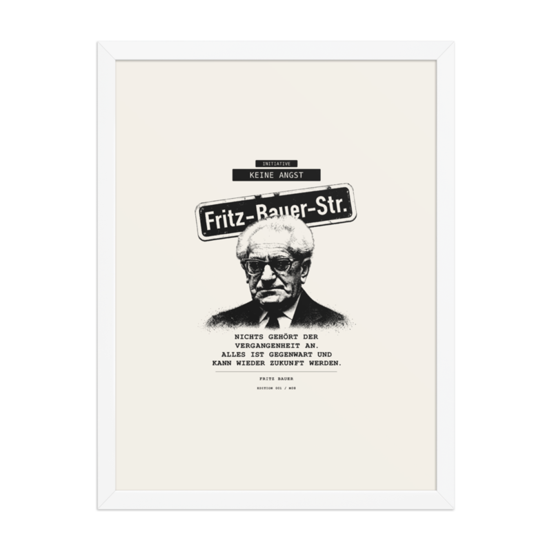Fritz Bauer – Gerahmtes Poster auf verbessertem mattem Papier · White · enhanced-matte-paper-framed-poster-(in)-white-18x24-front-6aa1acc89c969.png