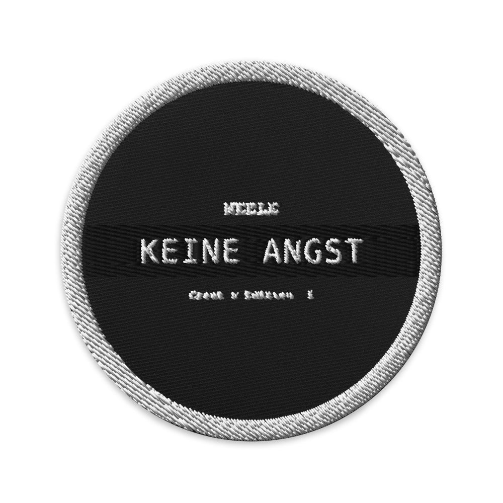 Neele – Bestickte Tactical-Patches mit Klett · Black · Vorderansicht | Originalmotiv