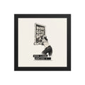 Neele – Gerahmtes Poster auf verbessertem mattem Papier · Black · Vorderansicht | Originalmotiv