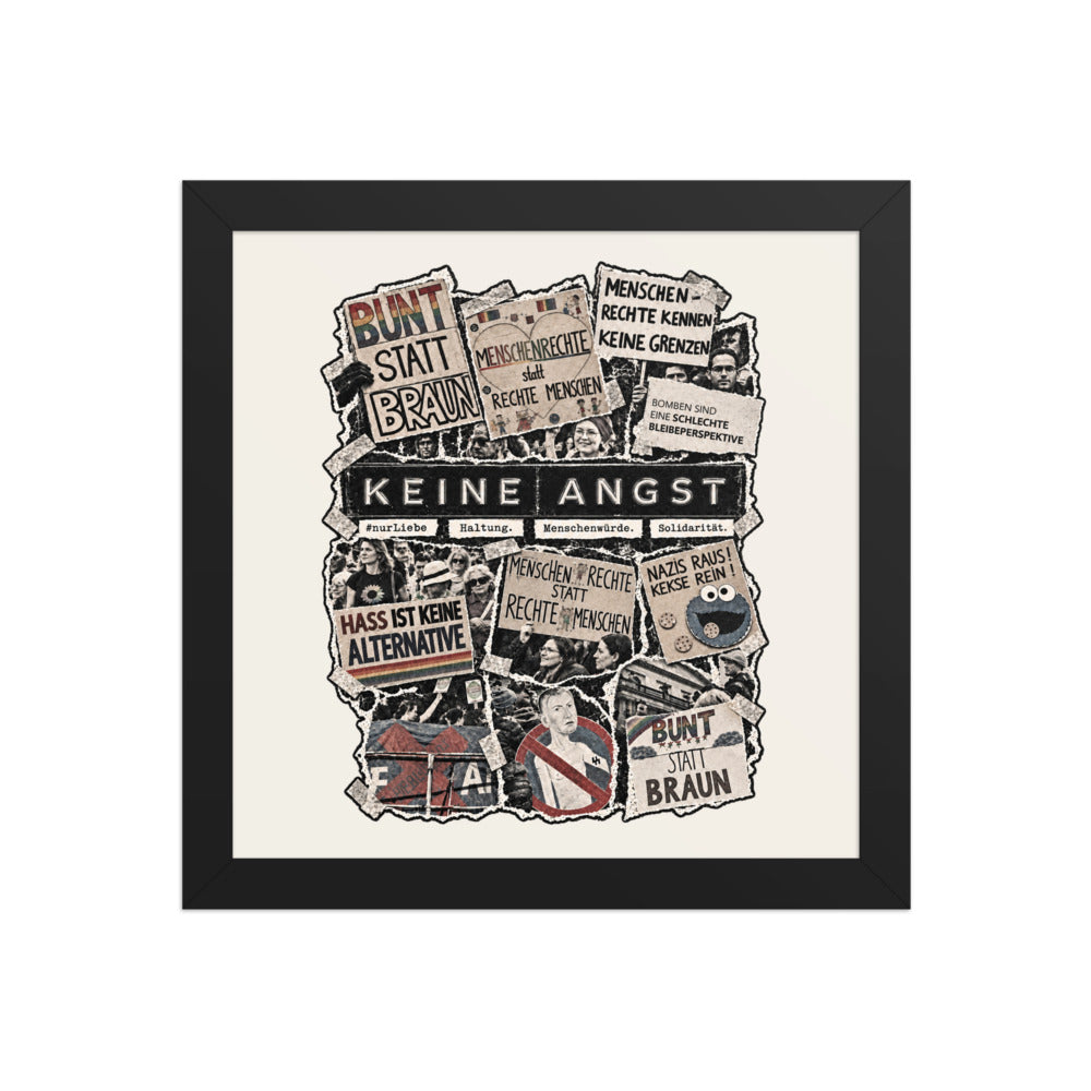 KA Studio Color P2 – Black / 10″×10″ / V4652 – Vorderansicht | Originalmotiv | Artwork COLLAGE v3