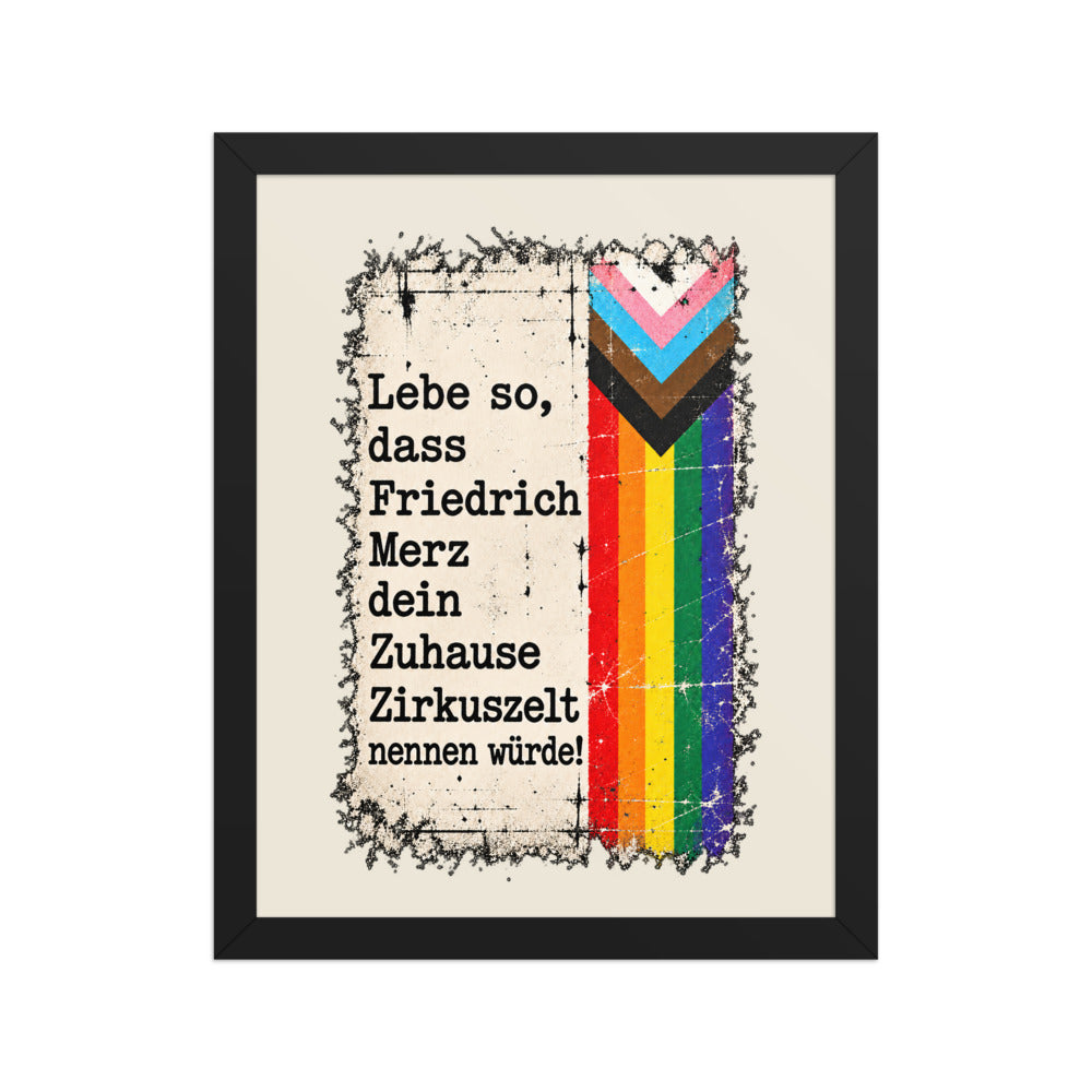 KA Studio Color P2 – Black / 11″×14″ / V14292 – Vorderansicht | Originalmotiv | Artwork MERZ V08 / Rueckendruck geprueft