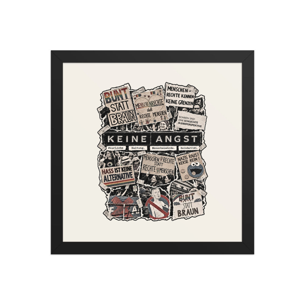 KA Studio Color P2 – Black / 12″×12″ / V4653 – Vorderansicht | Originalmotiv | Artwork COLLAGE v3