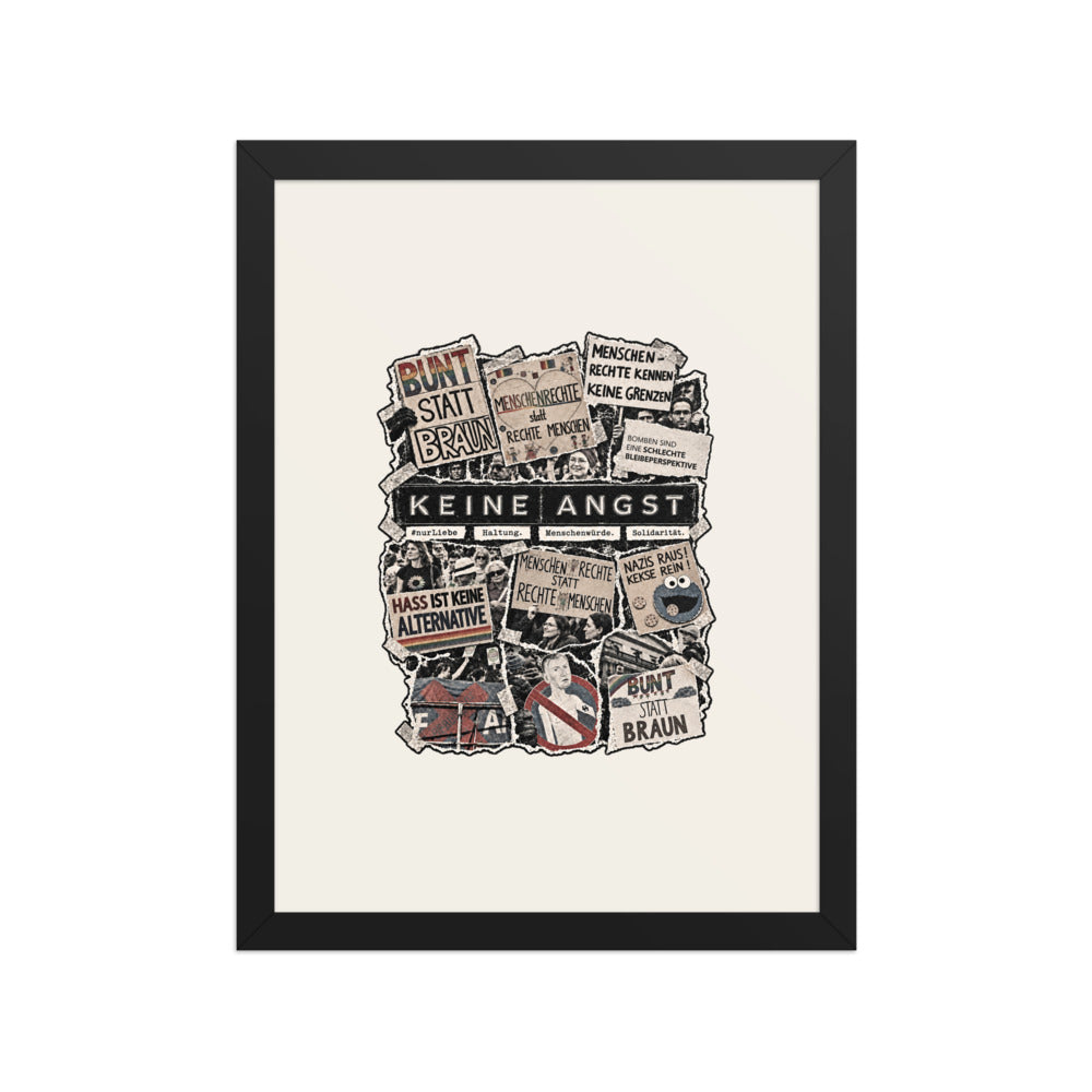 KA Studio Color P2 – Black / 12″×16″ / V1350 – Vorderansicht | Originalmotiv | Artwork COLLAGE v3