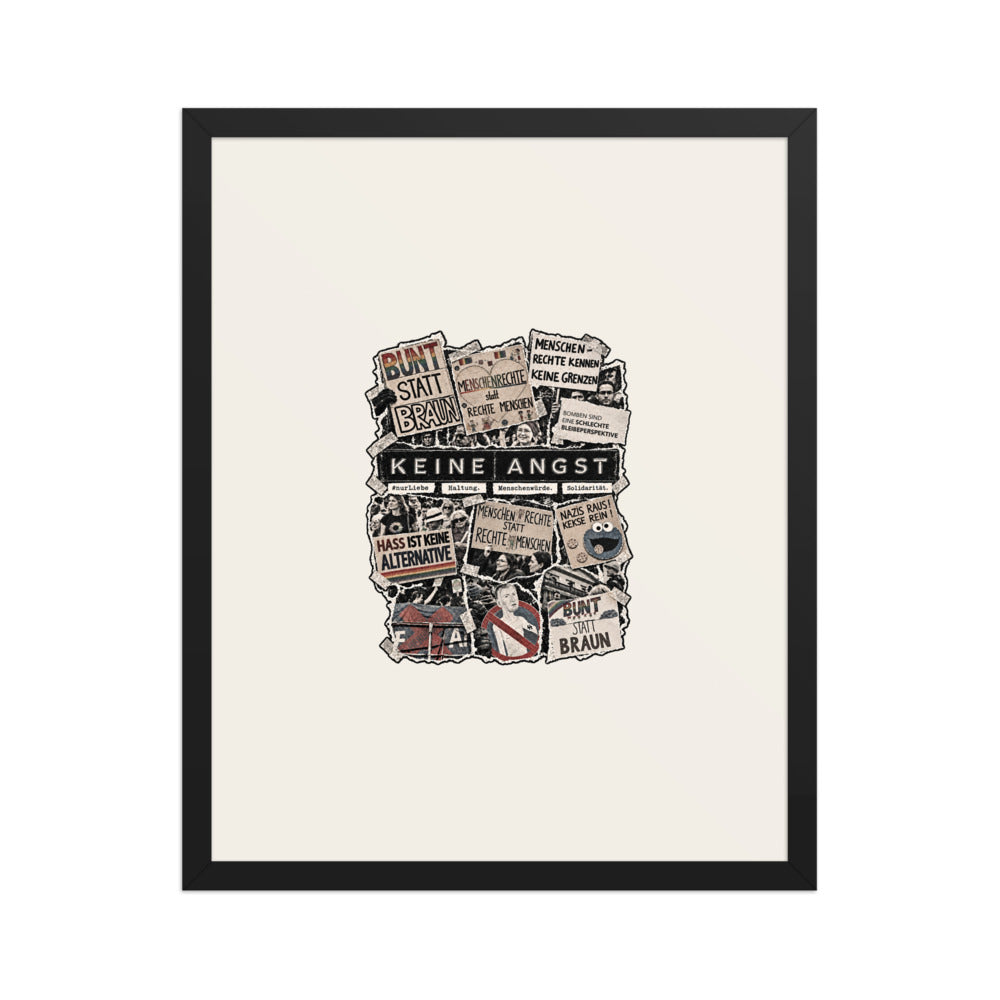 KA Studio Color P2 – Black / 16″×20″ / V4399 – Vorderansicht | Originalmotiv | Artwork COLLAGE v3