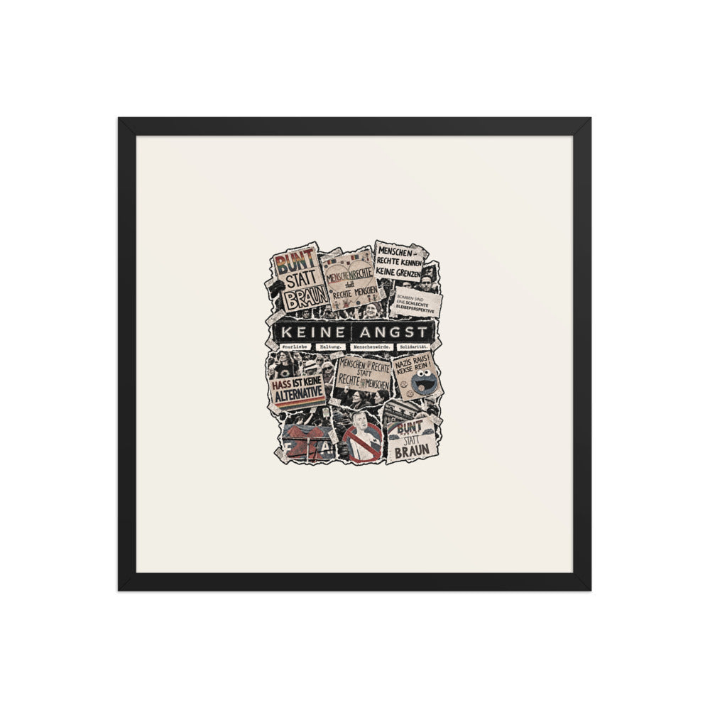 KA Studio Color P2 – Black / 18″×18″ / V4656 – Vorderansicht | Originalmotiv | Artwork COLLAGE v3