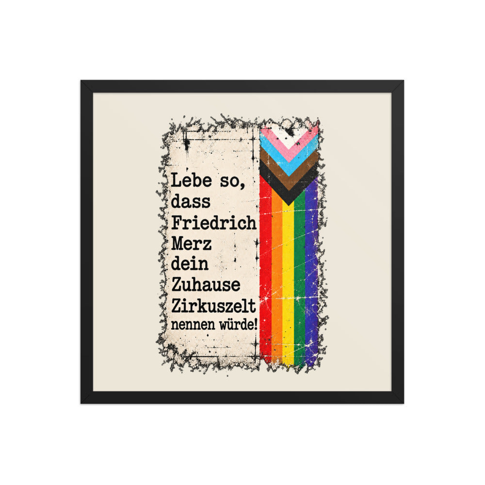 KA Studio Color P2 – Black / 18″×18″ / V4656 – Vorderansicht | Originalmotiv | Artwork MERZ V08 / Rueckendruck geprueft