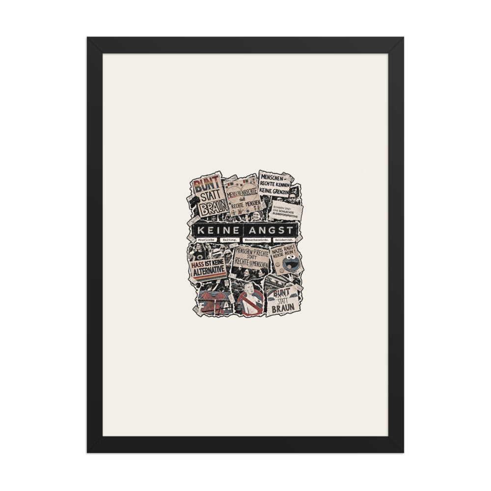 KA Studio Color P2 – Black / 18″×24″ / V3 – Vorderansicht | Originalmotiv | Artwork COLLAGE v3