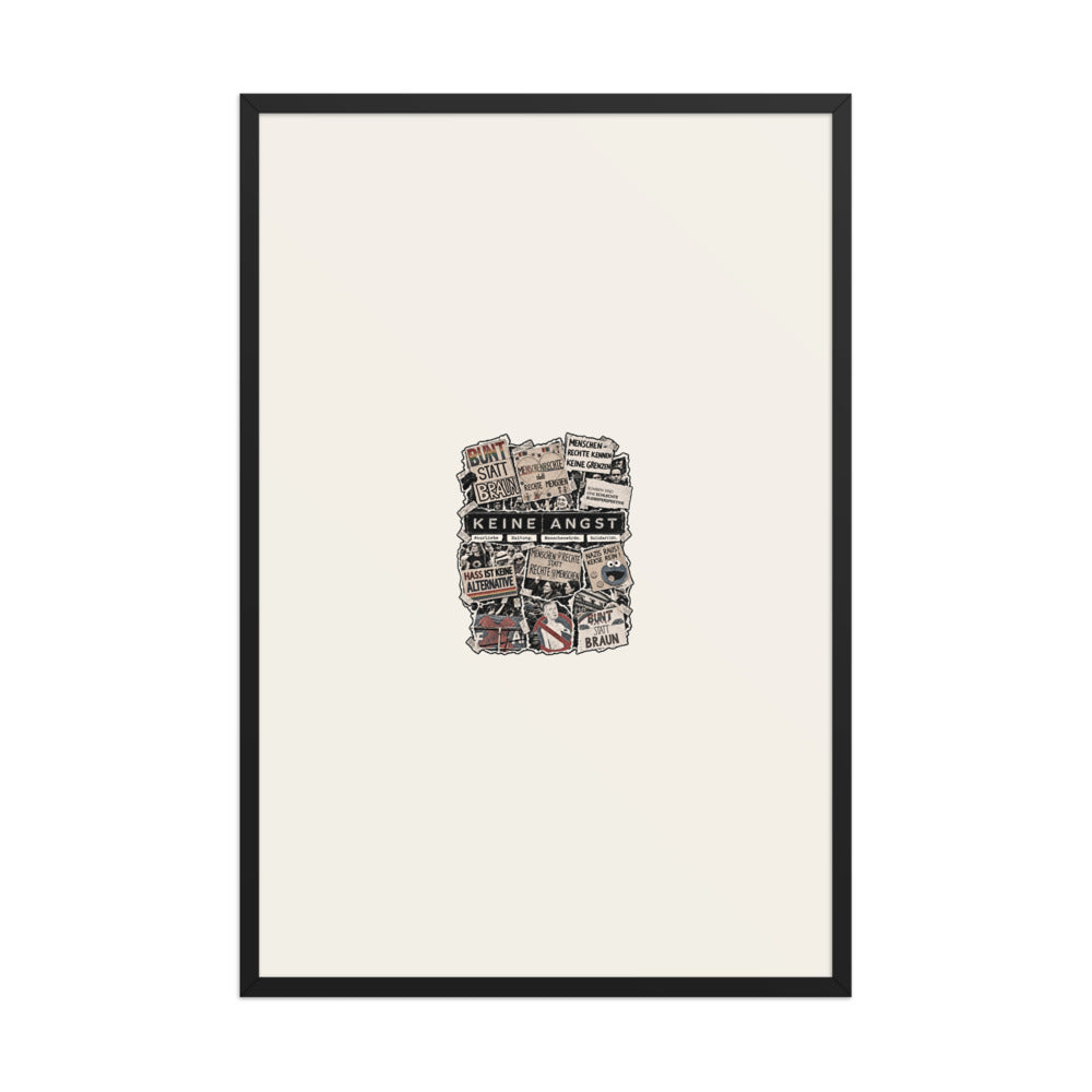 KA Studio Color P2 – Black / 24″×36″ / V4 – Vorderansicht | Originalmotiv | Artwork COLLAGE v3