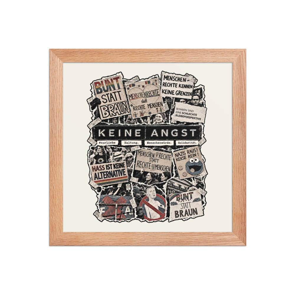 KA Studio Color P2 – Red Oak / 10″×10″ / V15022 – Vorderansicht | Originalmotiv | Artwork COLLAGE v3