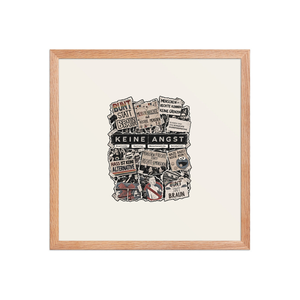 KA Studio Color P2 – Red Oak / 16″×16″ / V15028 – Vorderansicht | Originalmotiv | Artwork COLLAGE v3