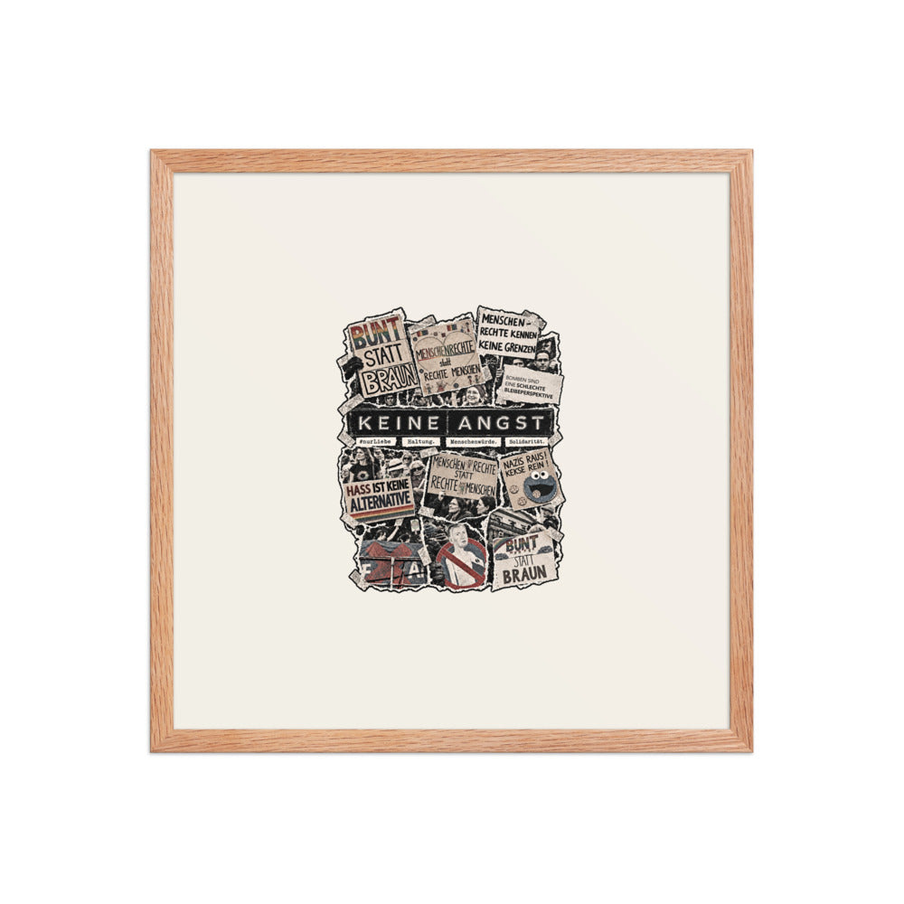 KA Studio Color P2 – Red Oak / 18″×18″ / V15030 – Vorderansicht | Originalmotiv | Artwork COLLAGE v3