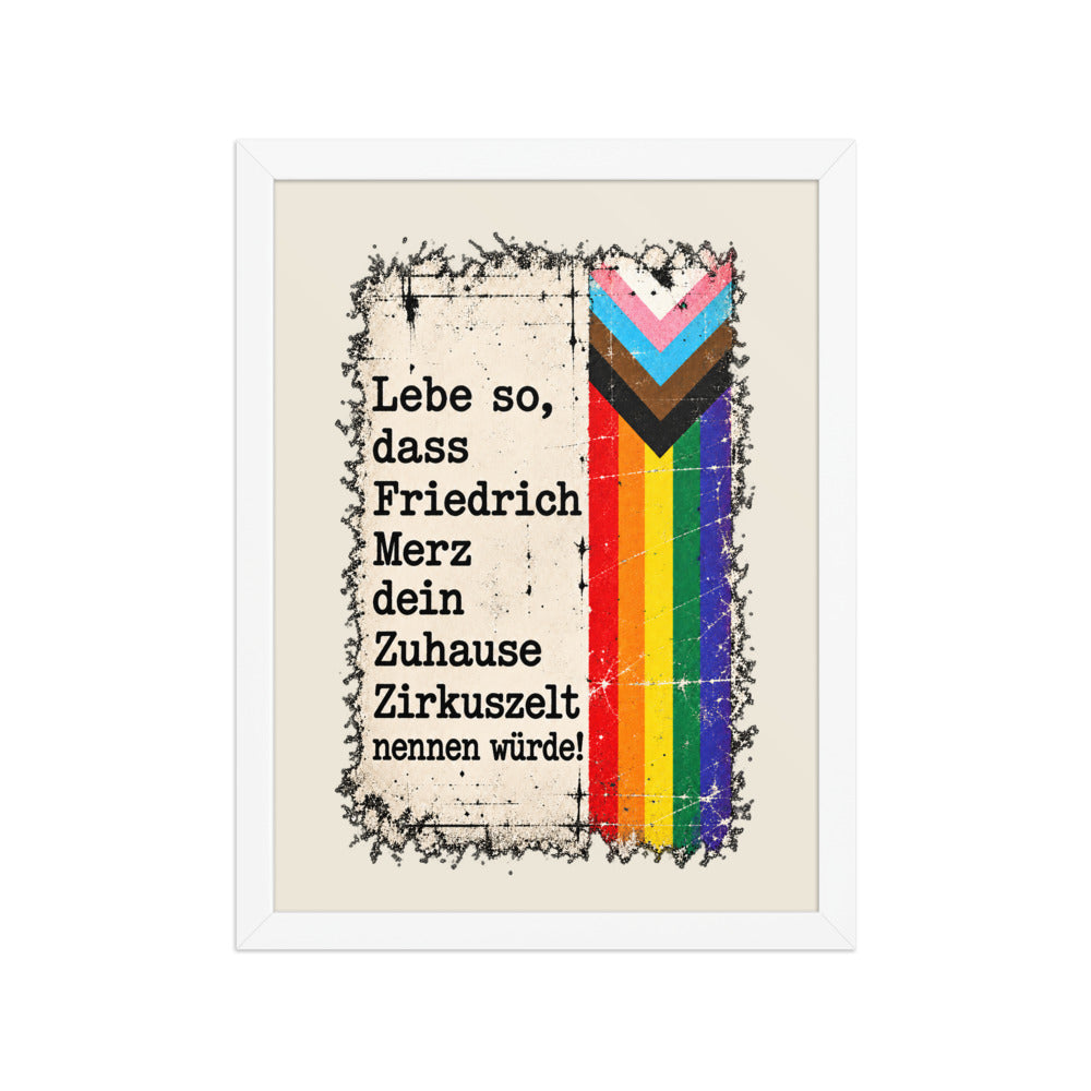 KA Studio Color P2 – White / 12″×16″ / V10751 – Vorderansicht | Originalmotiv | Artwork MERZ V08 / Rueckendruck geprueft