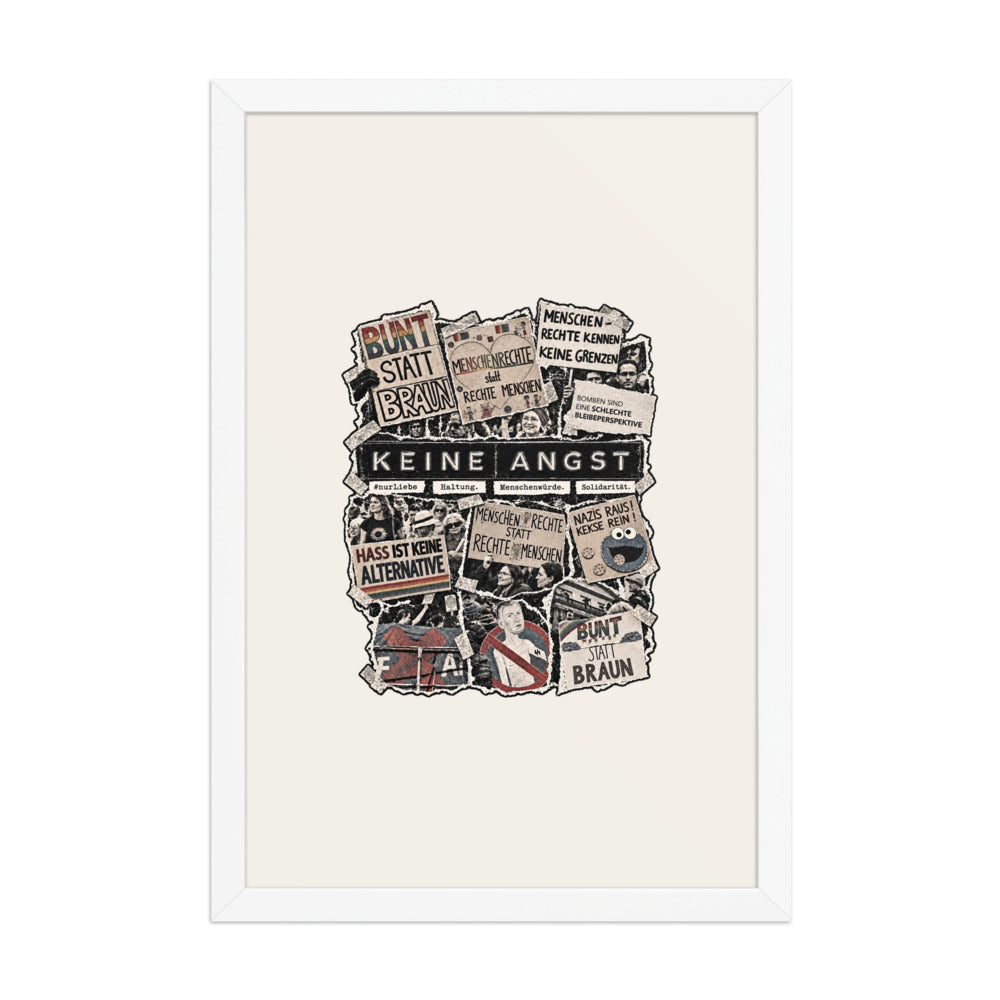 KA Studio Color P2 – White / 12″×18″ / V10752 – Vorderansicht | Originalmotiv | Artwork COLLAGE v3