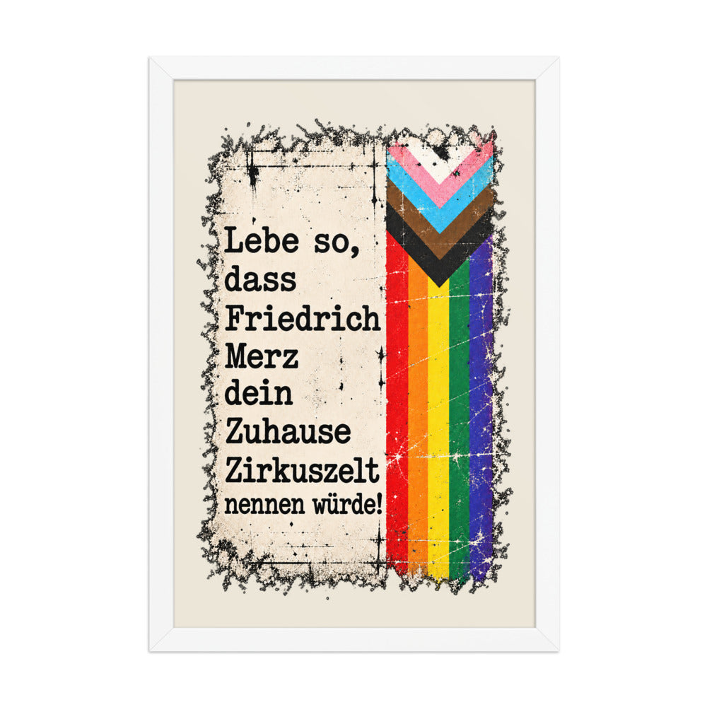KA Studio Color P2 – White / 12″×18″ / V10752 – Vorderansicht | Originalmotiv | Artwork MERZ V08 / Rueckendruck geprueft