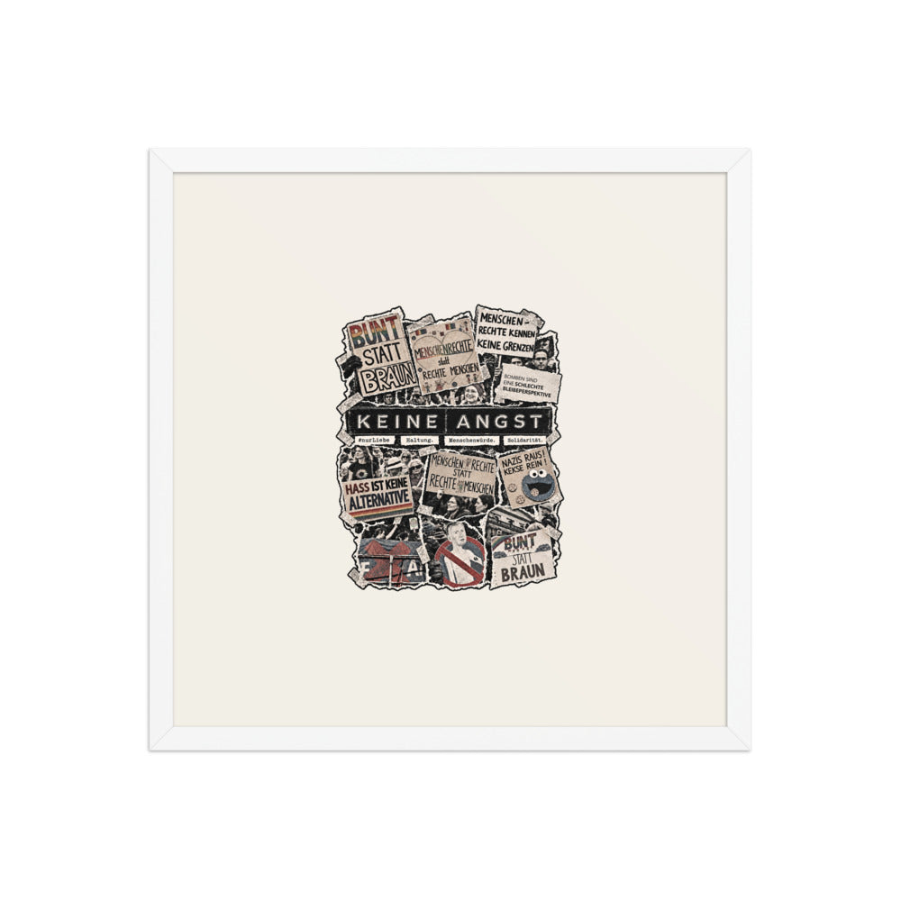 KA Studio Color P2 – White / 18″×18″ / V10759 – Vorderansicht | Originalmotiv | Artwork COLLAGE v3