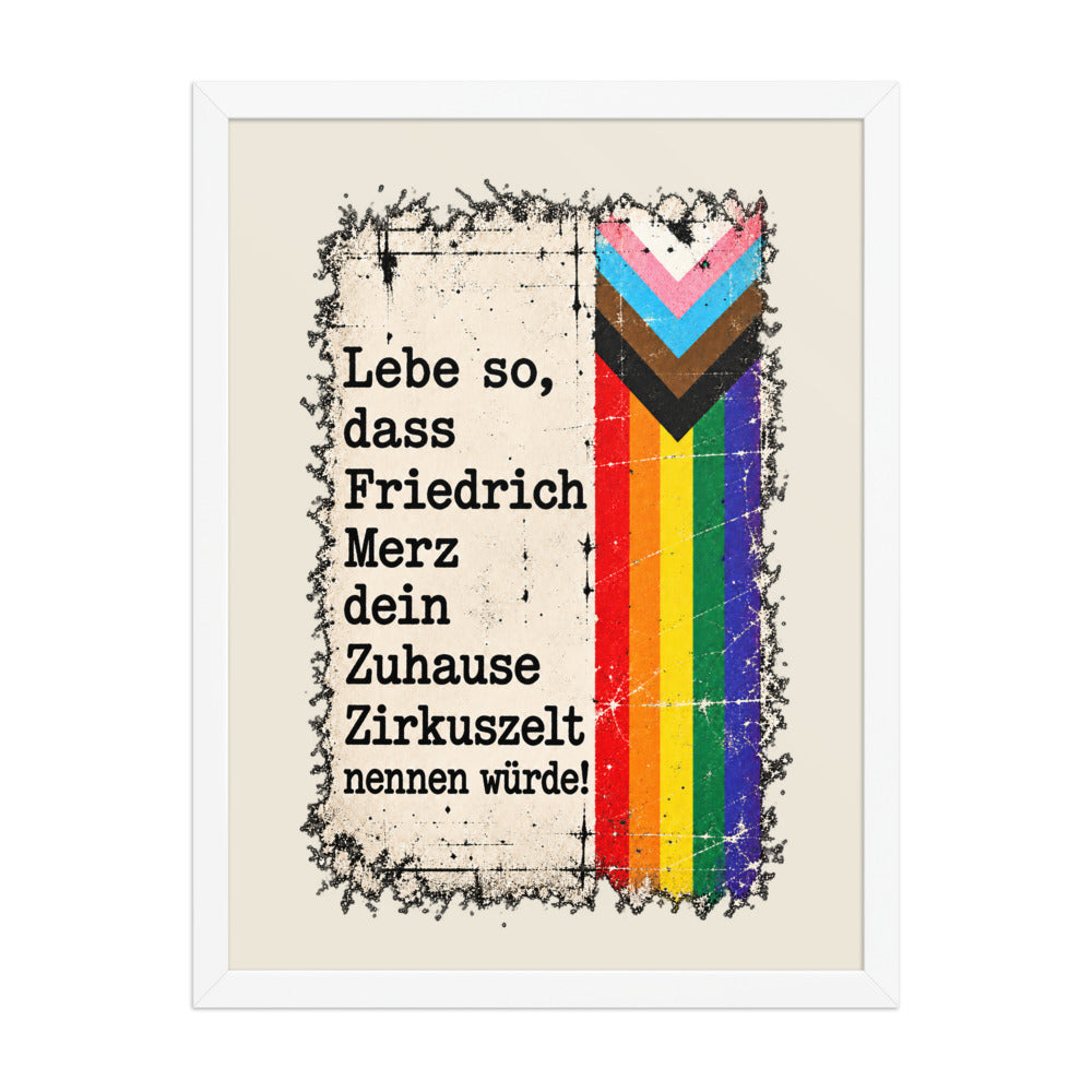 KA Studio Color P2 – White / 18″×24″ / V10749 – Vorderansicht | Originalmotiv | Artwork MERZ V08 / Rueckendruck geprueft