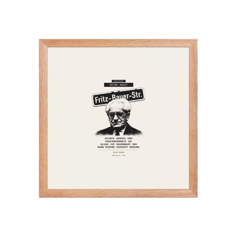 Fritz Bauer – Gerahmtes Poster auf verbessertem mattem Papier · Red Oak · enhanced-matte-paper-framed-poster-(in)-red-oak-14x14-front-6aa1abf1bf916.png