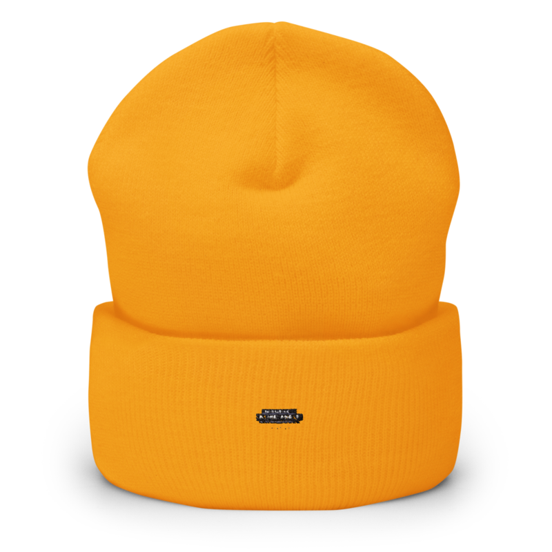 Sonderedition „Wir sind mehr“ – Mütze mit Umschlag · Gold · cuffed-beanie-gold-front-6aa154cfc2065.png