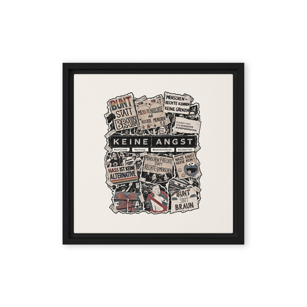 KA Studio Color P614 – Black / 12″×12″ / V16034 – Vorderansicht | Originalmotiv | Artwork COLLAGE v3