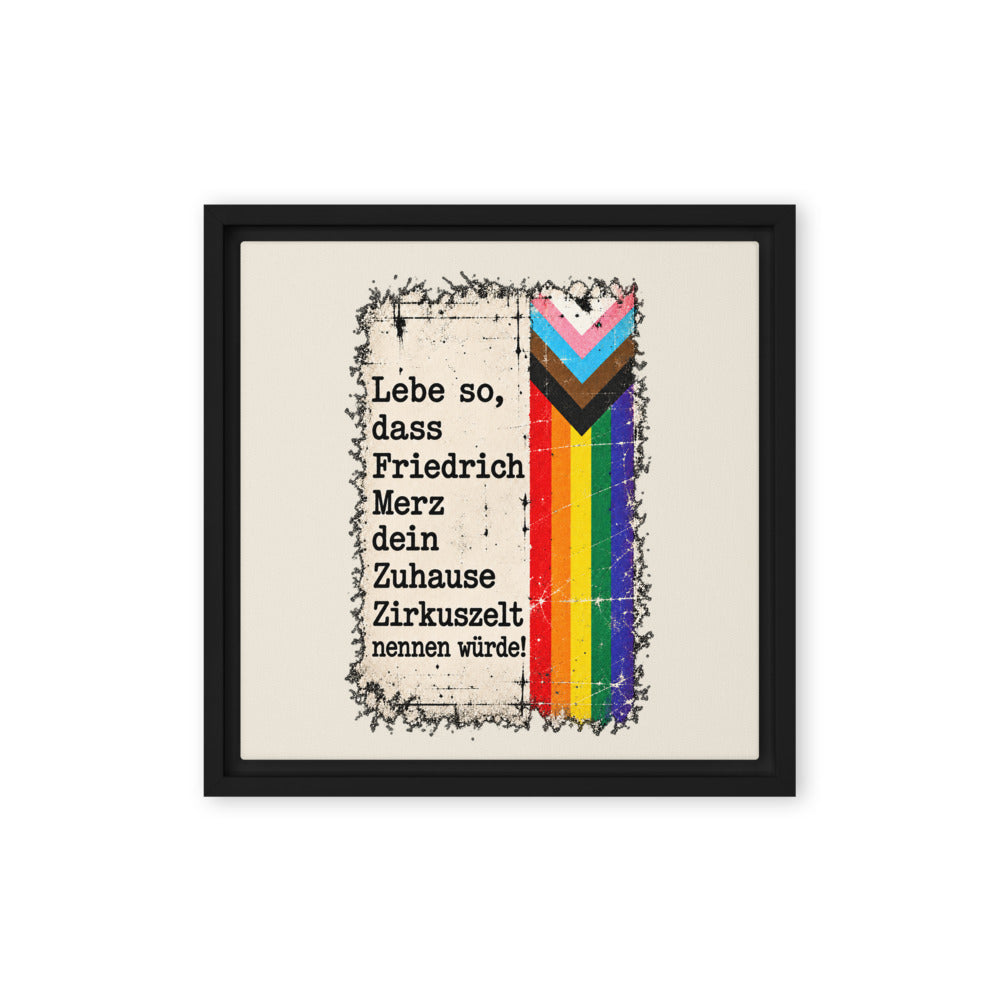 KA Studio Color P614 – Black / 12″×12″ / V16034 – Vorderansicht | Originalmotiv | Artwork MERZ V08 / Rueckendruck geprueft