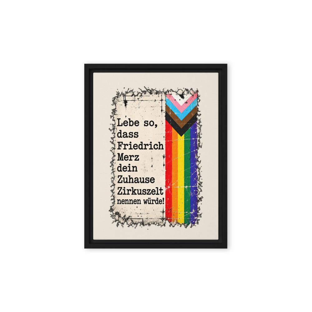 KA Studio Color P614 – Black / 12″×16″ / V16035 – Vorderansicht | Originalmotiv | Artwork MERZ V08 / Rueckendruck geprueft