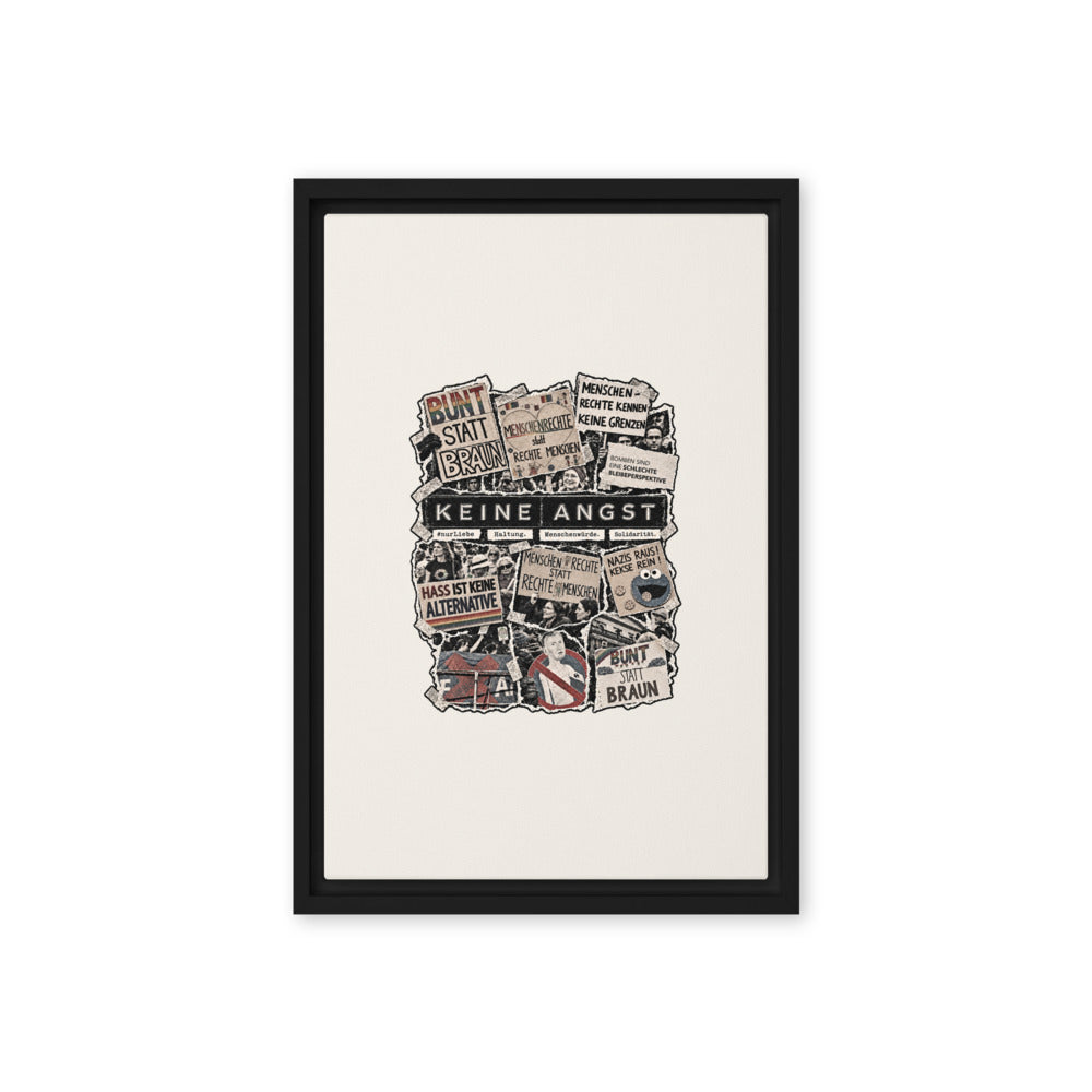 KA Studio Color P614 – Black / 12″×18″ / V17630 – Vorderansicht | Originalmotiv | Artwork COLLAGE v3