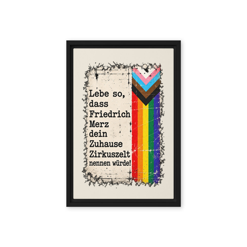 KA Studio Color P614 – Black / 12″×18″ / V17630 – Vorderansicht | Originalmotiv | Artwork MERZ V08 / Rueckendruck geprueft
