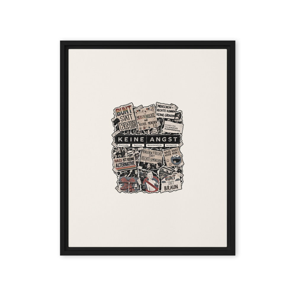 KA Studio Color P614 – Black / 16″×20″ / V16037 – Vorderansicht | Originalmotiv | Artwork COLLAGE v3