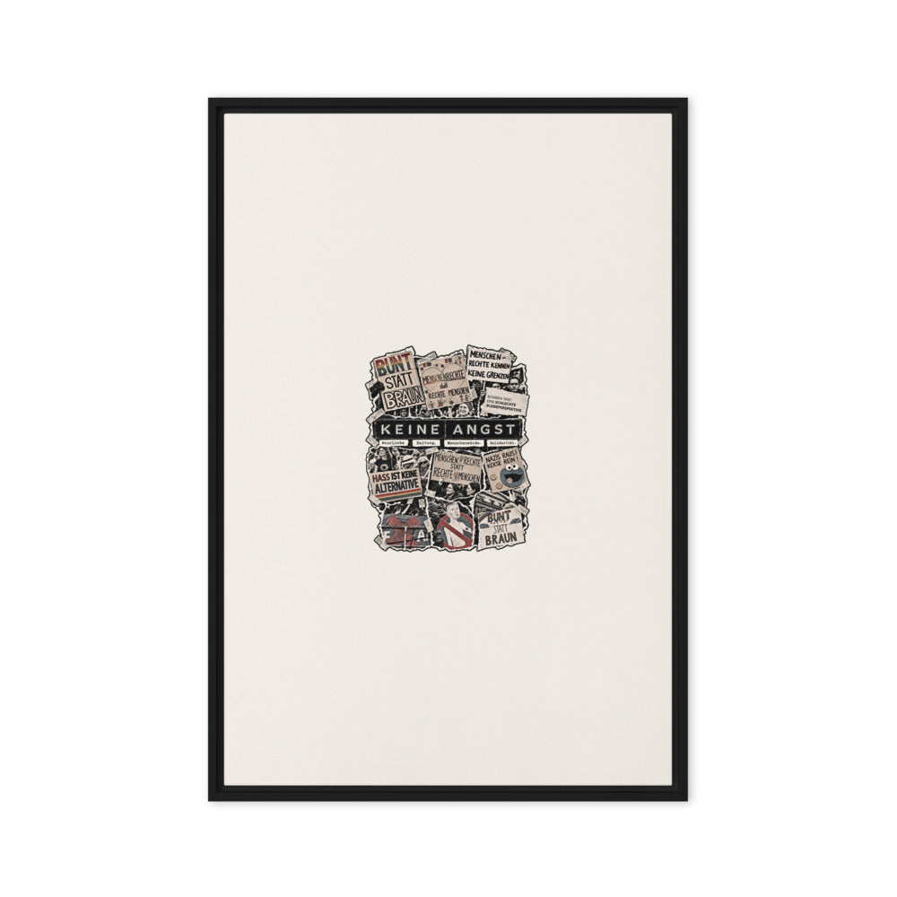 KA Studio Color P614 – Black / 20″×30″ / V17633 – Vorderansicht | Originalmotiv | Artwork COLLAGE v3