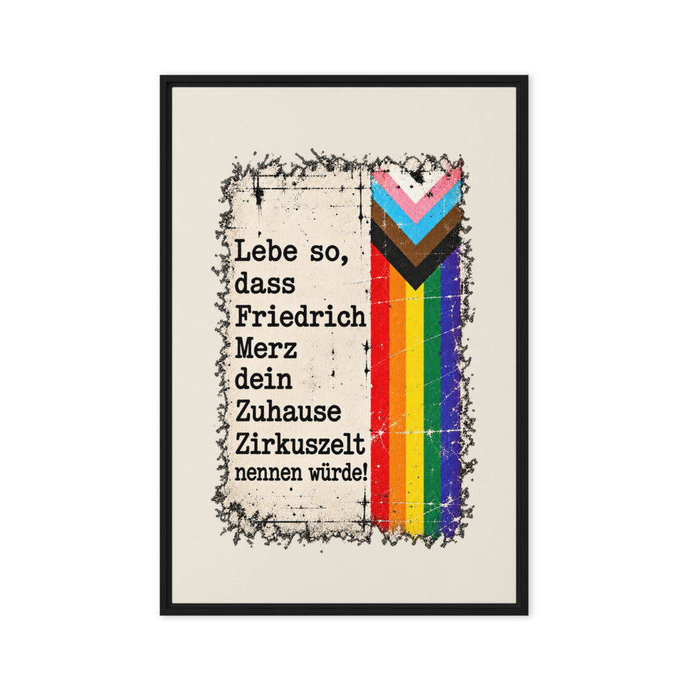 KA Studio Color P614 – Black / 24″×36″ / V16039 – Vorderansicht | Originalmotiv | Artwork MERZ V08 / Rueckendruck geprueft