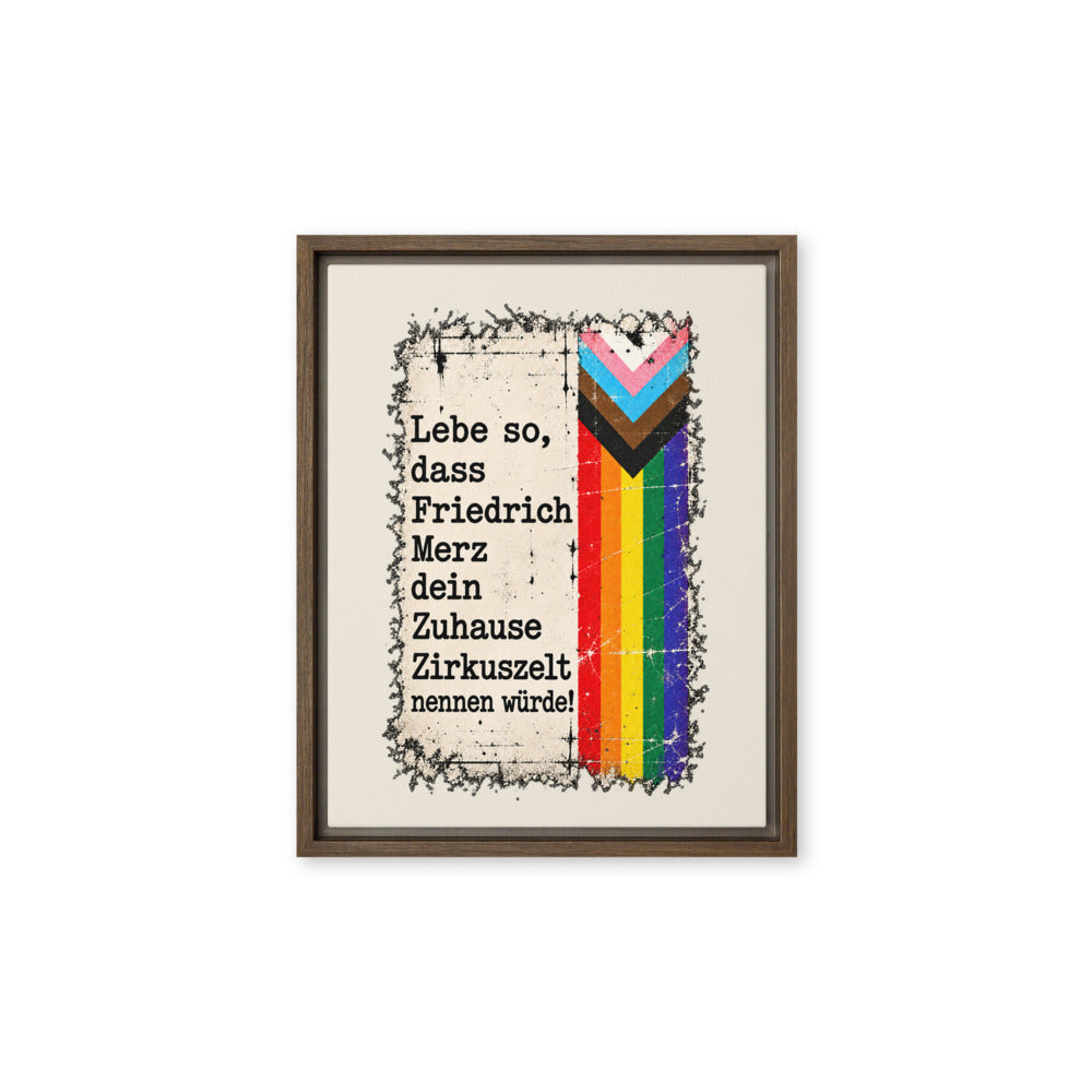KA Studio Color P614 – Brown / 11″×14″ / V17636 – Vorderansicht | Originalmotiv | Artwork MERZ V08 / Rueckendruck geprueft