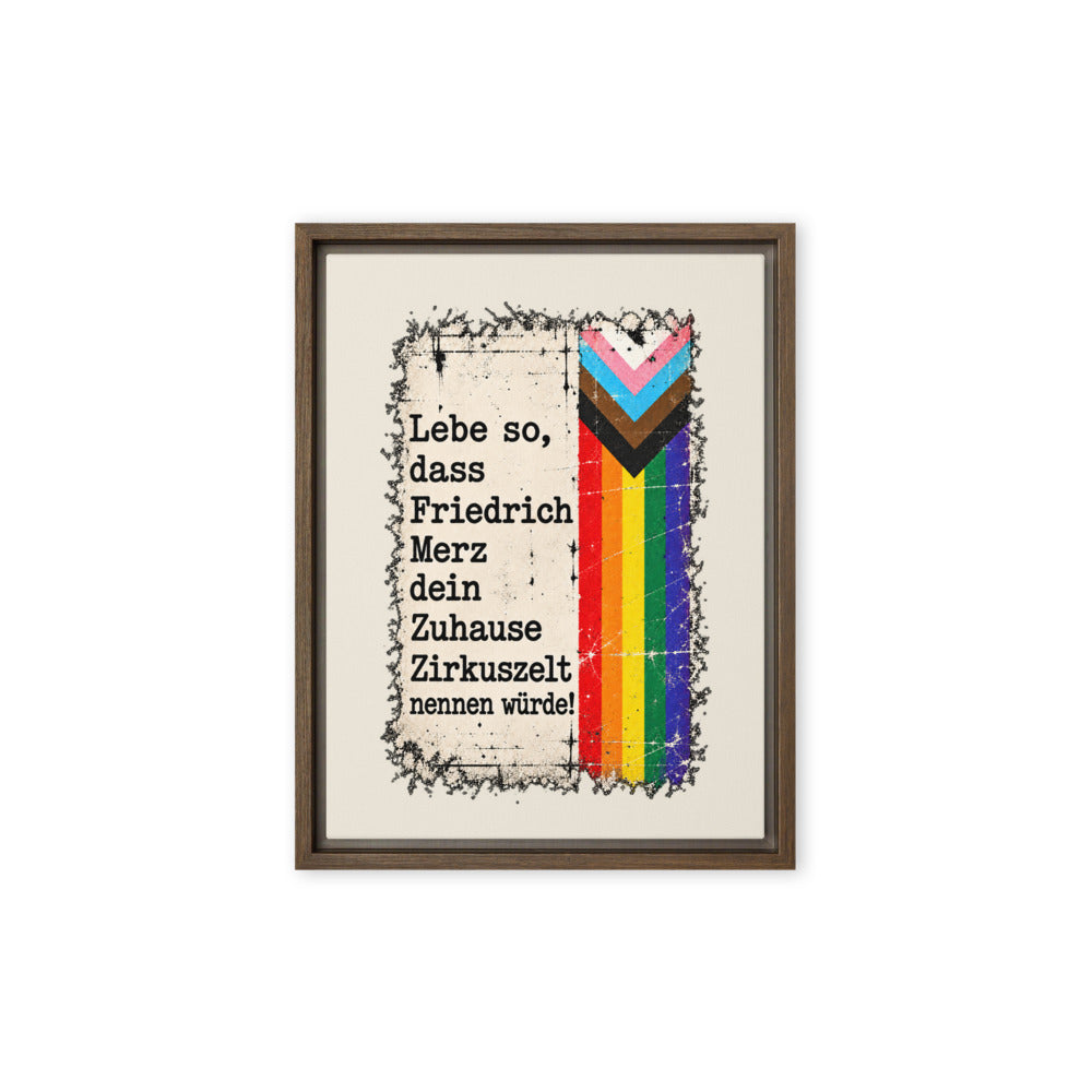 KA Studio Color P614 – Brown / 12″×16″ / V16041 – Vorderansicht | Originalmotiv | Artwork MERZ V08 / Rueckendruck geprueft