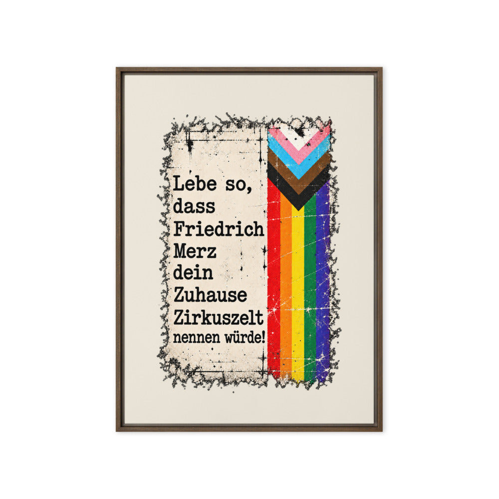 KA Studio Color P614 – Brown / 20″×28″ / V17638 – Vorderansicht | Originalmotiv | Artwork MERZ V08 / Rueckendruck geprueft