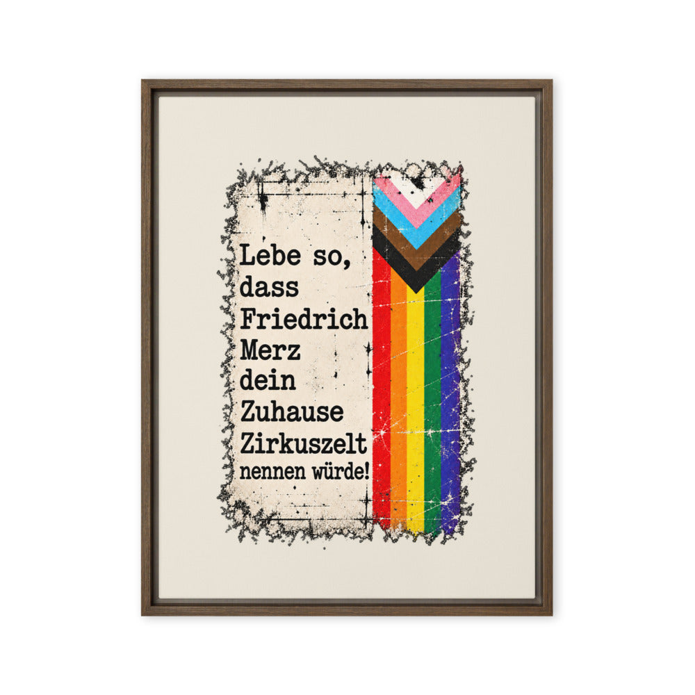 KA Studio Color P614 – Brown / 24″×32″ / V17639 – Vorderansicht | Originalmotiv | Artwork MERZ V08 / Rueckendruck geprueft
