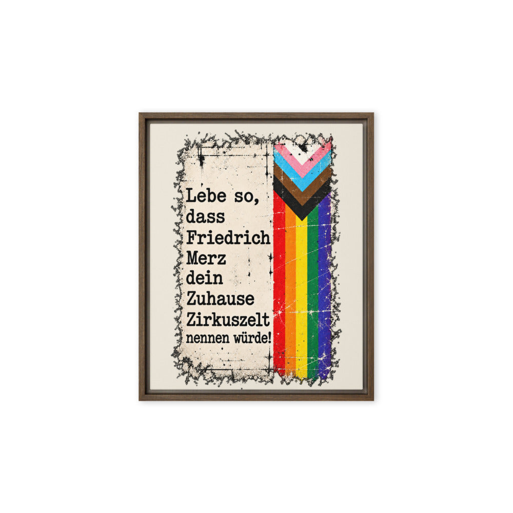 KA Studio Color P614 – Brown / 8″×10″ / V17634 – Vorderansicht | Originalmotiv | Artwork MERZ V08 / Rueckendruck geprueft